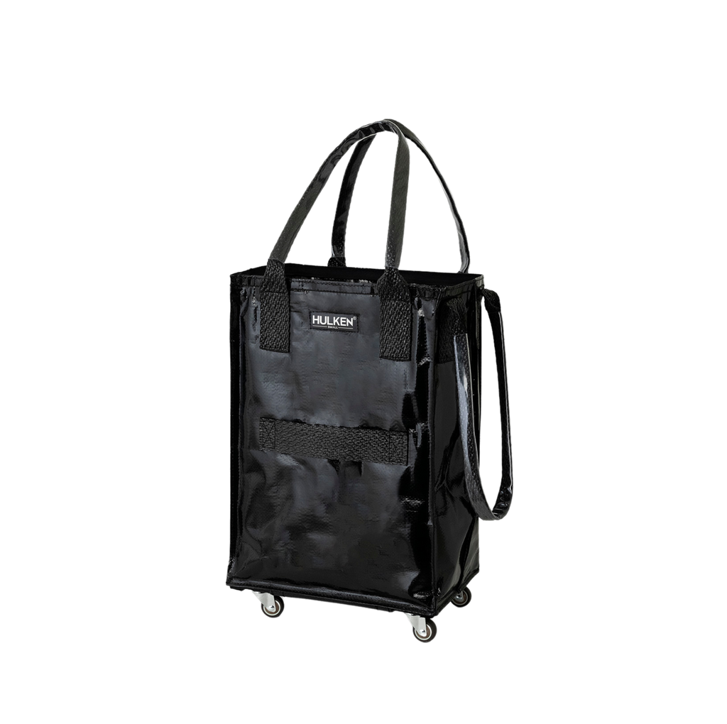 Durable Black Tote Bag | Rolling Bag on Wheels – HULKEN®
