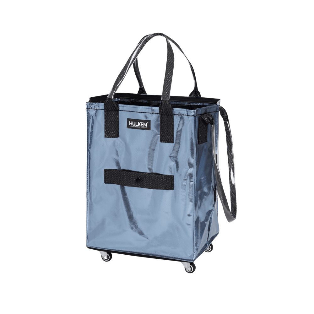 Foldable bag on wheels | Rolling tote - HULKEN®