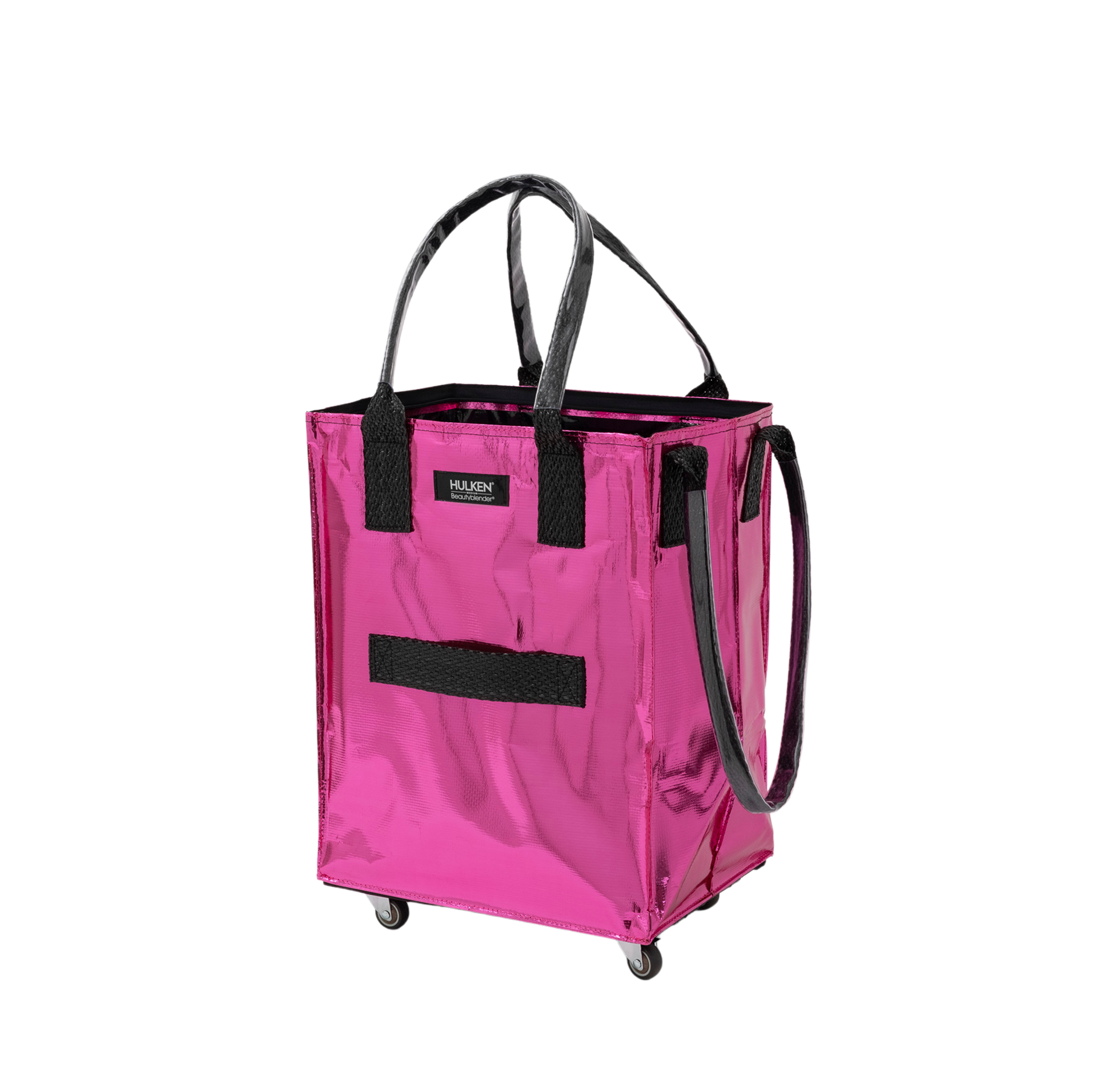 Beautyblender Pink Tote Bag | Rolling Bag on Wheels – HULKEN®