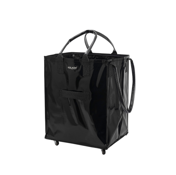 Durable Black Tote Bag Rolling Bag on Wheels – HULKEN®