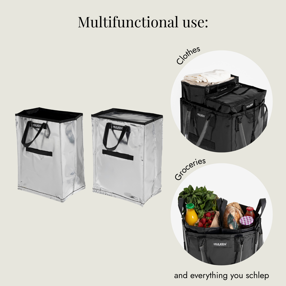 Tidy & Chill Inserts Silver | Lightweight & Organized - Hulken®