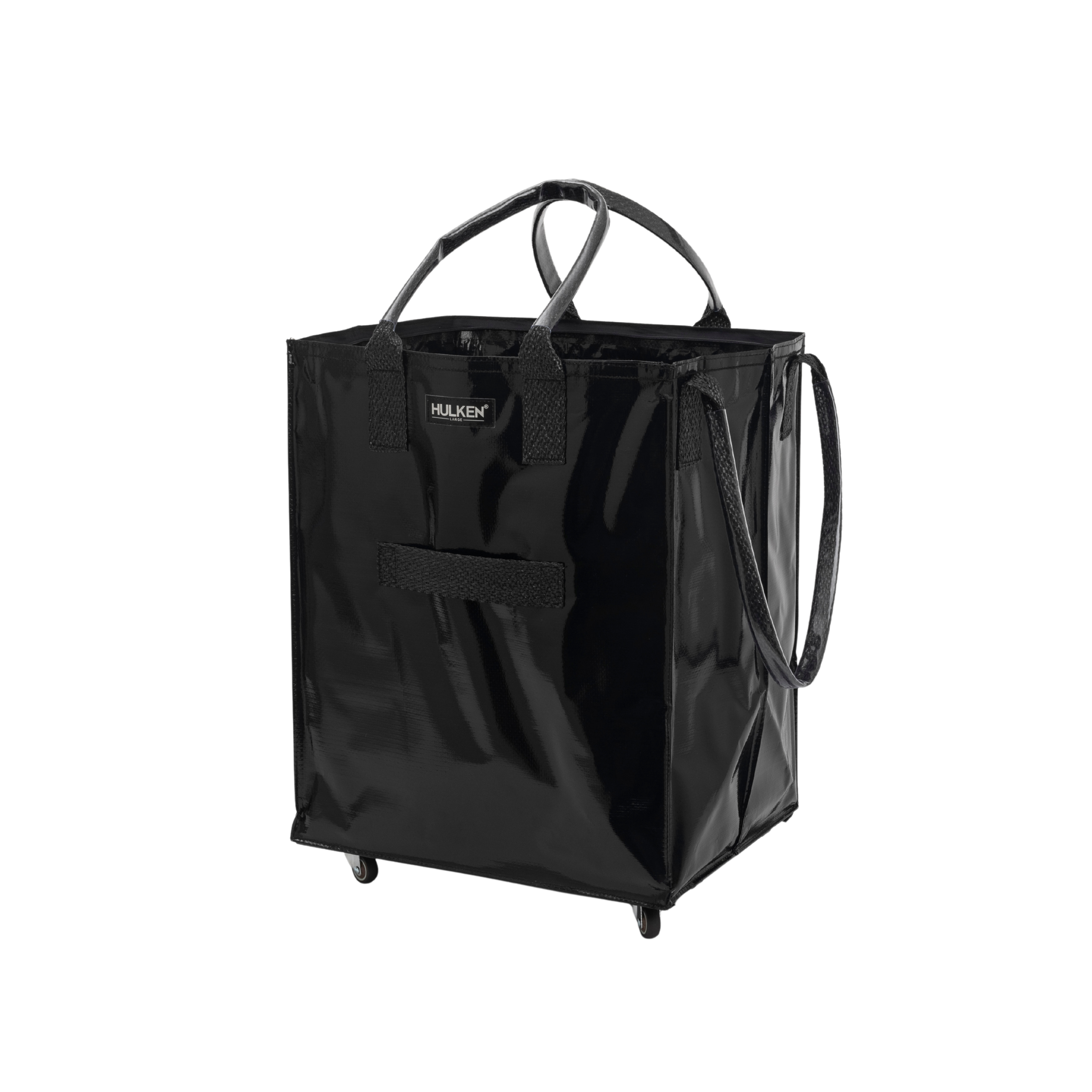 Durable Black Tote Bag Rolling Bag on Wheels – HULKEN®